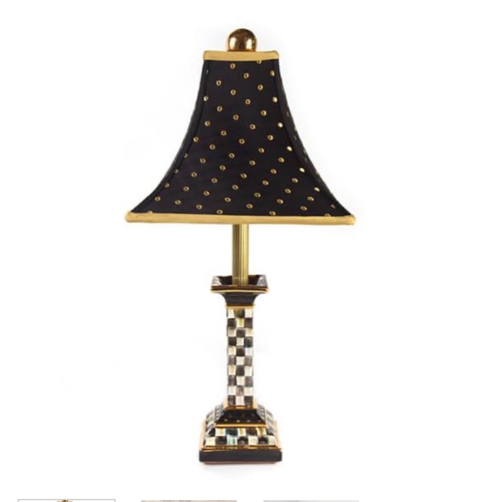 Mackenzie Childs Candlesticks lamp